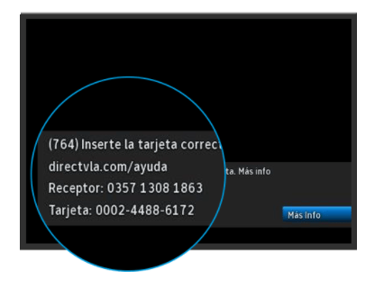 error 764 directv