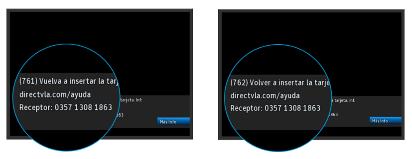 errores 761 762 directv